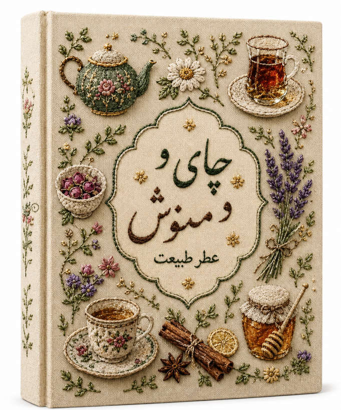 کتاب دمنوش و چای | مجموعه دمنوش های اصیل ایرانی