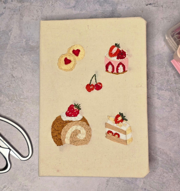 ژورنال دستساز شیرینیها، اختصاصی سایز A5 🍰🍓