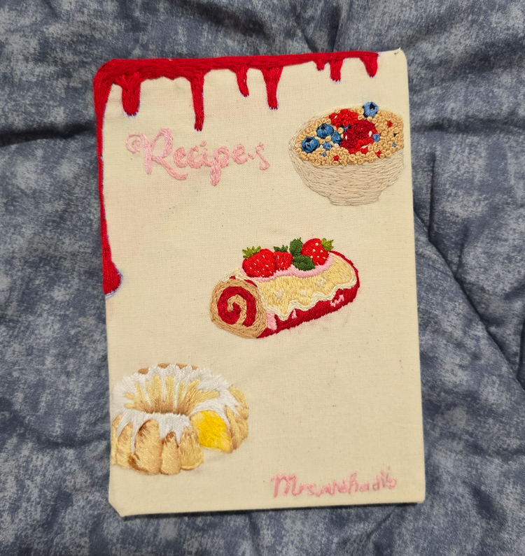 ژورنال دستساز شیرینیها، اختصاصی سایز A5 🍰🍓