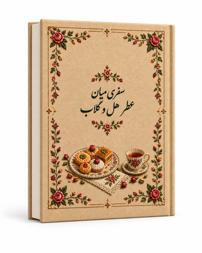 کتاب شیرینی های دلنشین | مجموعه شیرینی های اصیل ایرانی و معروف خارجی