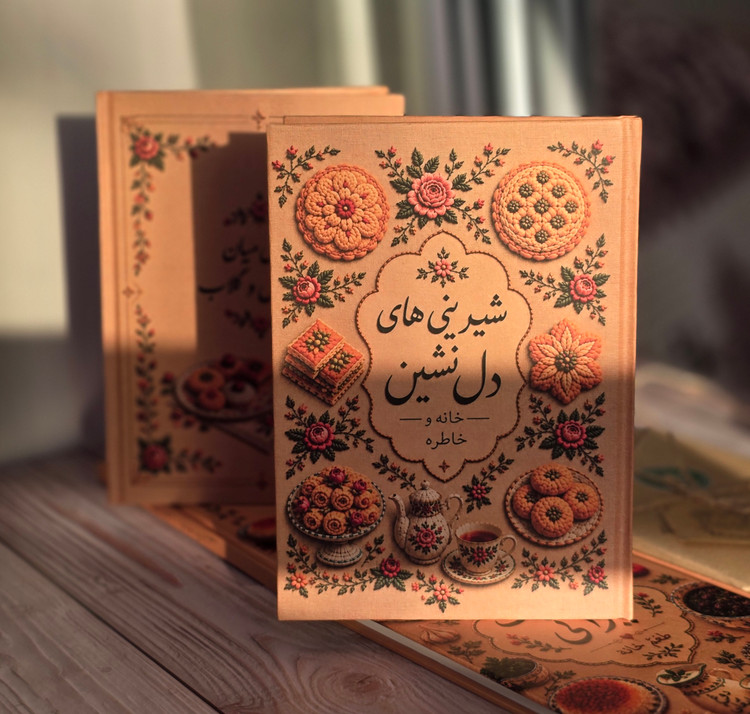 کتاب شیرینی های دلنشین | مجموعه شیرینی های اصیل ایرانی و معروف خارجی